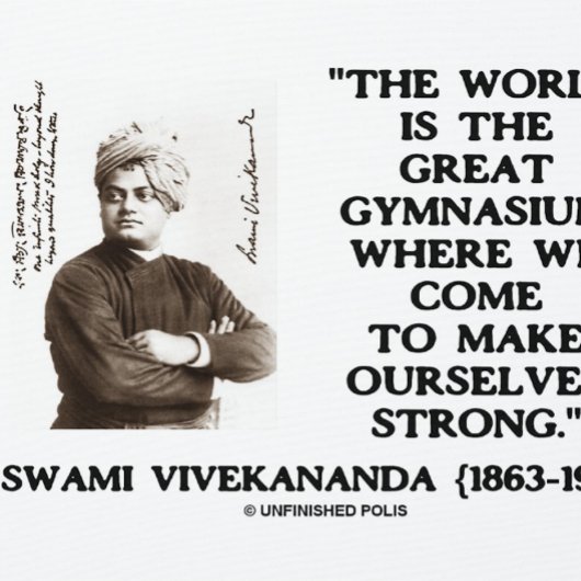 Swami Vivekananda World Great Gymnasium Strong Muismat