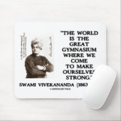 Swami Vivekananda World Great Gymnasium Strong Muismat (Met muis)