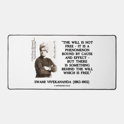 Swami Vivekananda zal geen effect hebben Bureaumat (Voorkant)