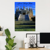 Swaminarayan Temple Londen Poster (Thuiskantoor)
