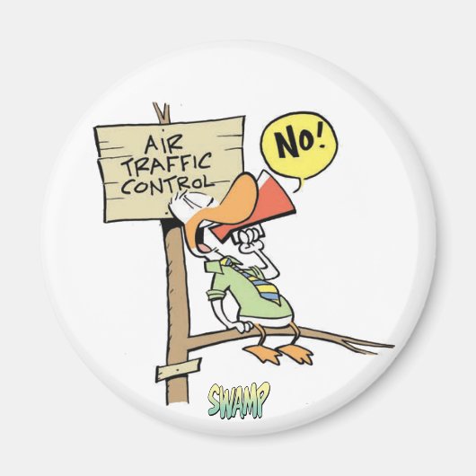 Swamp Air Traffic Controller Magneet (Voorkant)