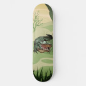 Swamp Alligator Gator Persoonlijk Skateboard (Voorkant)
