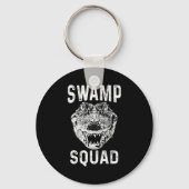Swamp Alligator Squad Reptile Gator Lovers Funny Sleutelhanger (Voorkant)