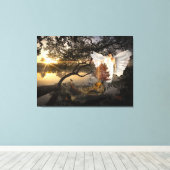 Swamp Angel canvas reproduction  Afdruk (Insitu (Houten vloer))