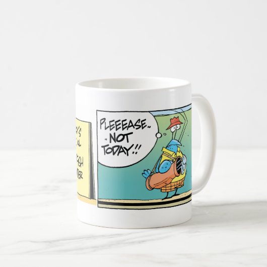 Swamp Bob The Crayfish Golf Day Mok (Voorkant rechts)