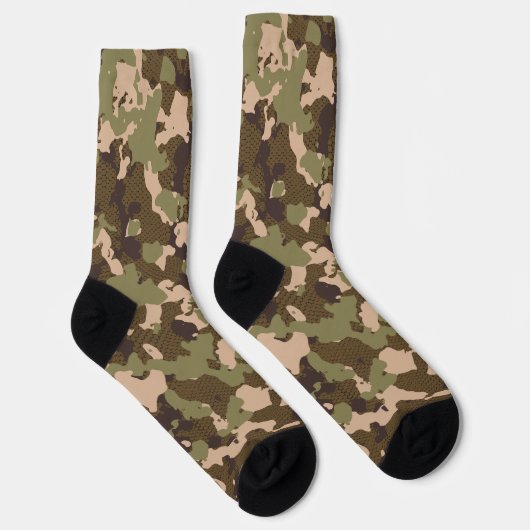 Swamp Camo Sokken (Rechts)