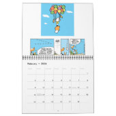 Swamp Cartoon Dieren 12 maanden kalender (Feb 2026)