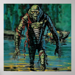 Swamp Creature Poster