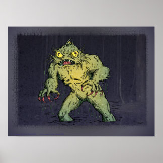 Swamp Creature Poster