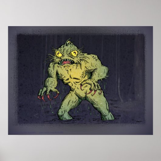 Swamp Creature Poster (Voorkant)