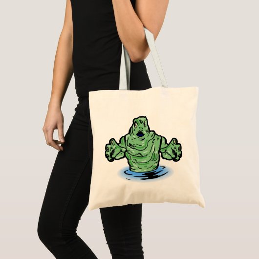 Swamp Creature Tote Bag (Voorkant (product))