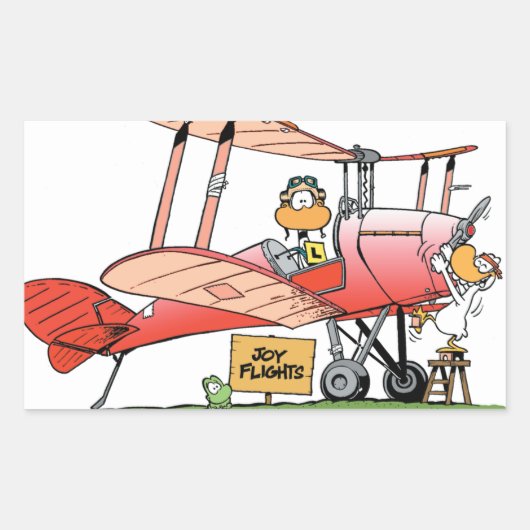 Swamp Ding Duck Joy Flight Sticker (Voorkant)