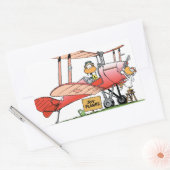 Swamp Ding Duck Joy Flight Sticker (Envelop)