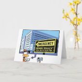 Swamp Duck wordt snel beter Kaart (Gele Bloem)