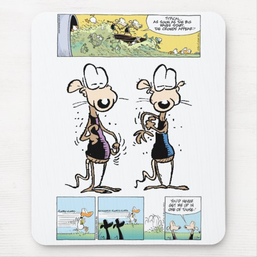 Swamp Dump Rats Mousepad Muismat (Voorkant)