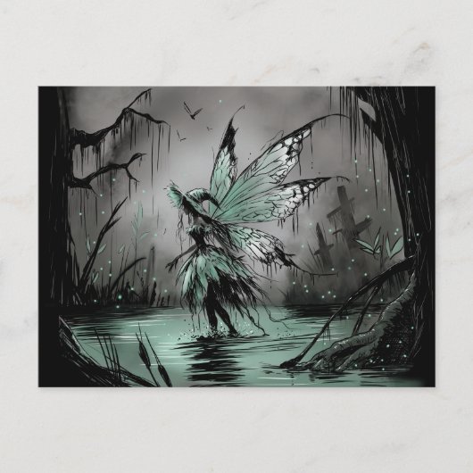 Swamp Fairy Briefkaart (Voorkant)