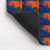 "Swamp Fire #4" Getuige Abstract Design Mousepad Muismat (Hoek)
