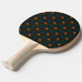 "Swamp Fire #7" Abstracte Ping Pong Paddle Tafeltennisbatje (Voorkant Gekanteld)