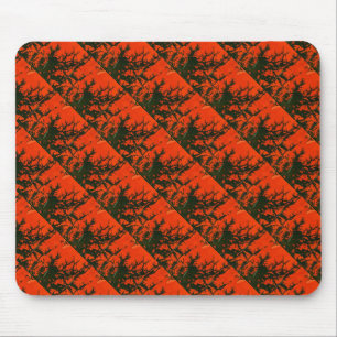 "Swamp Fire #8" Abstract Design Mousepad Muismat