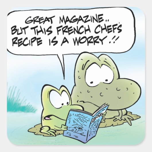 Swamp Frogs Legs Sticker (Voorkant)