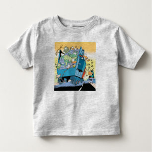 Swamp Garbage Truck Toddler T-Shirt
