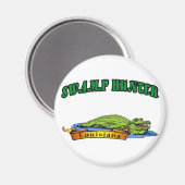 Swamp Hunter Louisiana Magneet (Voorkant / Achterkant)