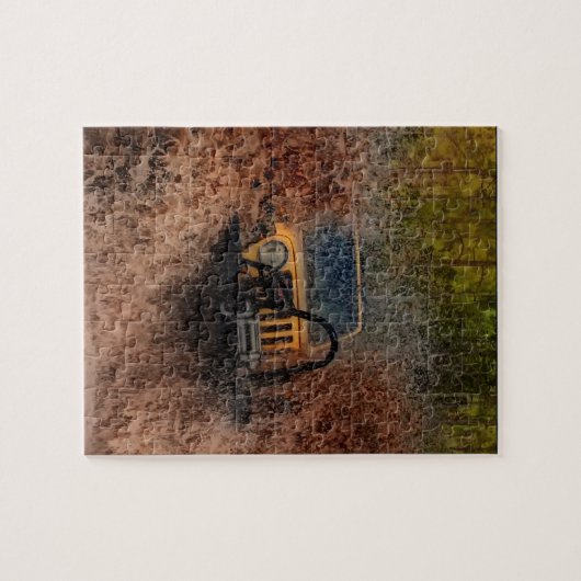 Swamp Jeeping Legpuzzel (Horizontaal)