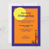 Swamp Monster Cajun Halloween Kaart (Achterkant)