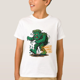 Swamp Monster Cartoon - Goedgekeurd door Halloween T-shirt