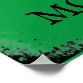 Swamp Monster Halloween Prop Poster (Hoek)