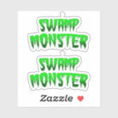 SWAMP MONSTER STICKER (Vel)