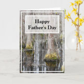 Swamp Photo Vaderdag Kaart (Gele Bloem)