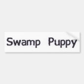 Swamp Puppy Bumpersticker (Voorkant)