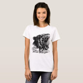 Swamp Queen Fierce Jaguar Head T-shirt (Voorkant volledig)