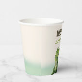 Swamp Reptile 1e verjaardagsfeest Papieren Bekers (Rechts)