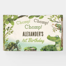 Swamp Reptile 1e verjaardagsfeest