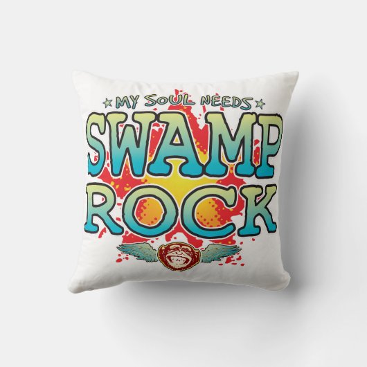 Swamp Rock Soul Cushion Kussen (Achterkant)