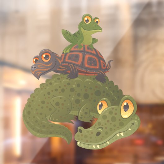 Swamp Squad Raamsticker (Vel 2)