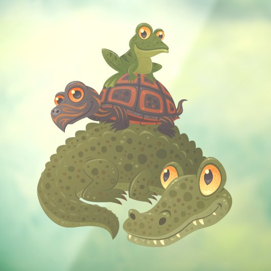 Swamp Squad Raamsticker (Vel 3)