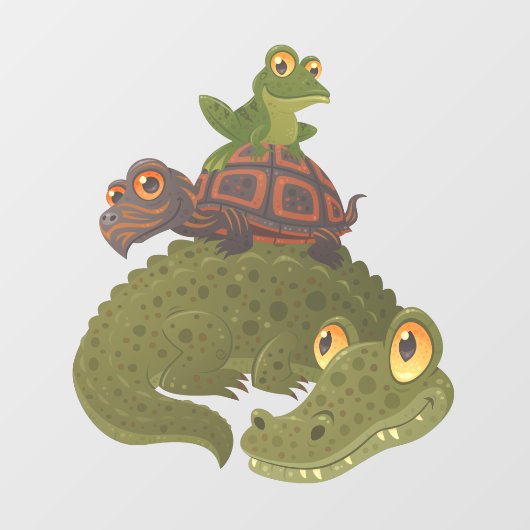 Swamp Squad Raamsticker (Vel)