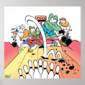 Swamp Ten Pin Bowling Poster (Voorkant)