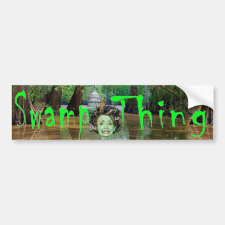 SWAMP THANS 4 BUMPERSTICKER