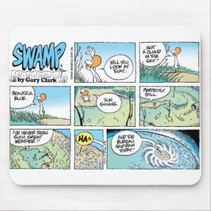 Swamp Weather Forecast Mousepad Muismat