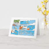 Swamp Wil je met me trouwen Bericht Kaart (Gele Bloem)