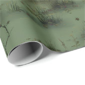 Swamp Witch Spring Wrapping Paper Cadeaupapier (Rol Hoek)