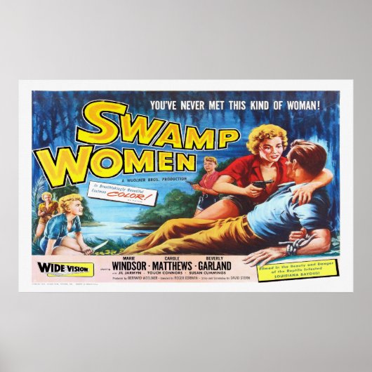 Swamp Women Poster (Voorkant)