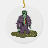 Swamp Zombie Keramisch Ornament (Voorkant)