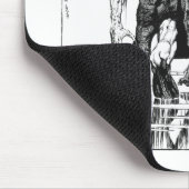 Swamp Zombie Mousepad Muismat (Hoek)