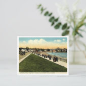 Swampscott, Lynn MA, Promenade c1920s  Briefkaart (Staand voorkant)