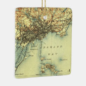 Swampscott MA  Map Keramisch Ornament (Rechts)
